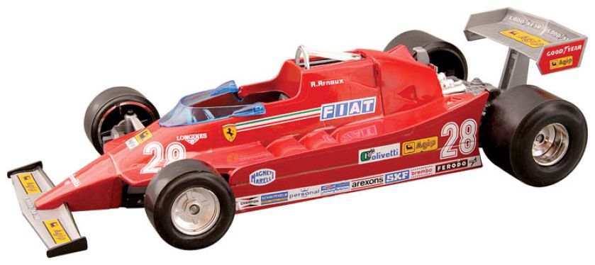 Ferrari 126 K turbo, 1982 r. Pan samochód i samochodziki