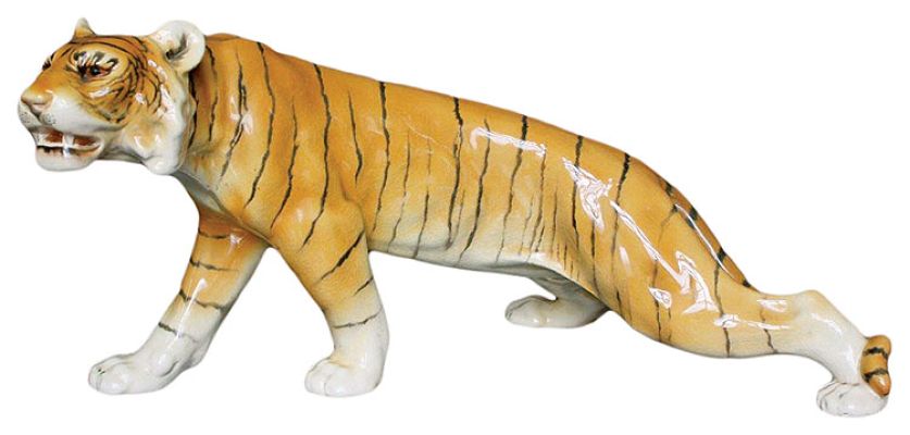 Figurka tygrysa,  Niemcy, lata 30. XX w.