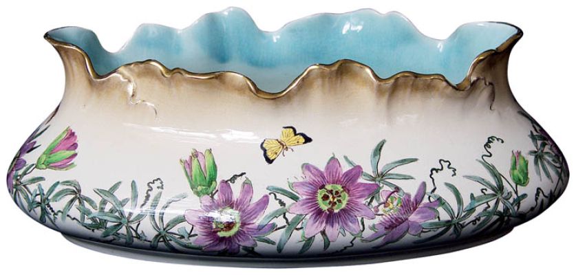 Niemcy (Saara), Mettlach, Villeroy Boch, 1890-1895 r., Muzeum Zamoyskich w Kozłówce