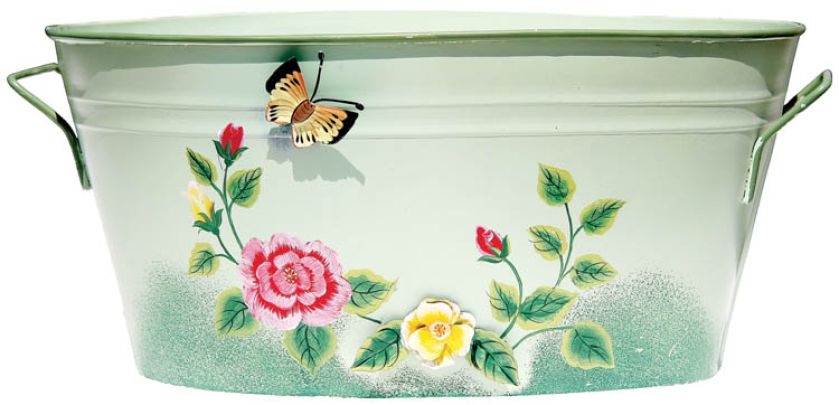 Metalowy, emaliowany, fot. Shutterstock.com