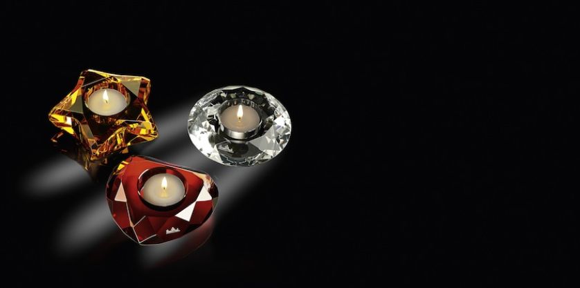 Rosenthal, świeczniki kryształowe z kolekcji Crystal Emotions , www.sklep.rosenthal.pl, cena 130 zł