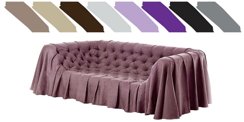 sofa w stylu glamour