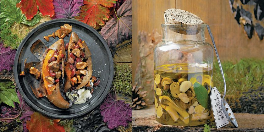 Jesienne przepisy na smaczne dania z grzybami