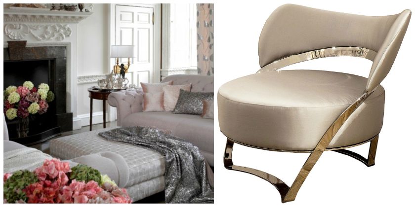 wnętrze w stylu glamour