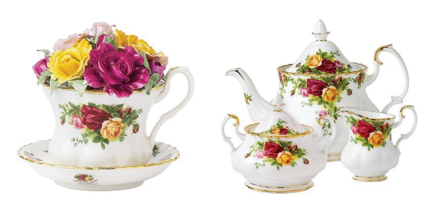 Letnie popołudnie i intensywnie pachnące bujne krzewy podsunęły pomysł na nowy porcelanowy wzór.