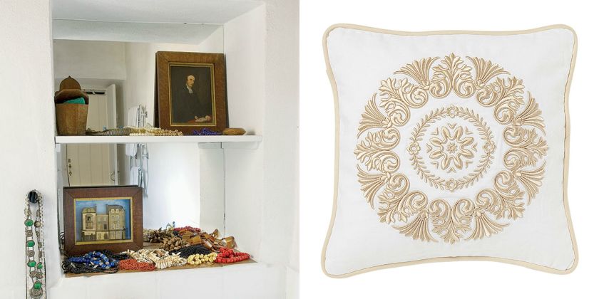 Dekoracje w stylu greckim.