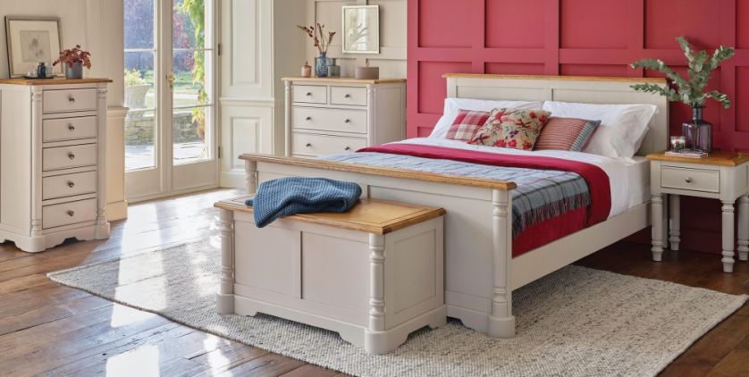 białe meble do sypialni