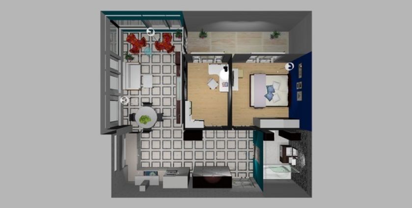 Projekt mieszkania Justyna Żukowska. Konkurs CREATOR. Znamy już 5 laureatek wiosennej edycji