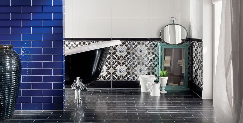 Płytki zaprojektowane przez Macieja Zienia.