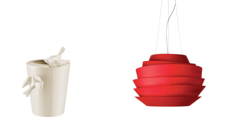 Dobre zestawienie: czerwień i biel we wnętrzu