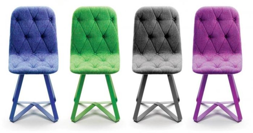 Benjamin Hubert- krzesła Diamond dla Houe.