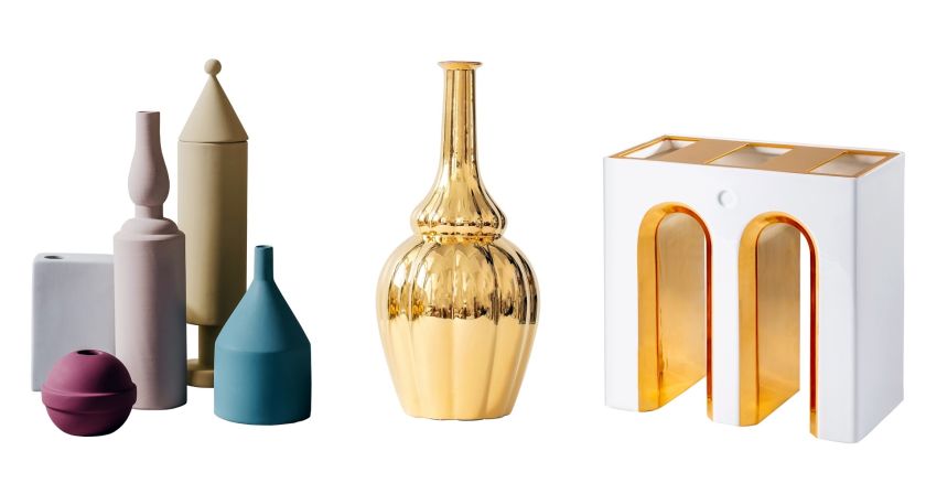 ciekawe wazony do salonu