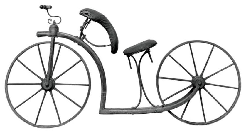 Damkę Hobby Horse opatentował baron Karl von Drais we Francji w 1818 r. Fot. Forum