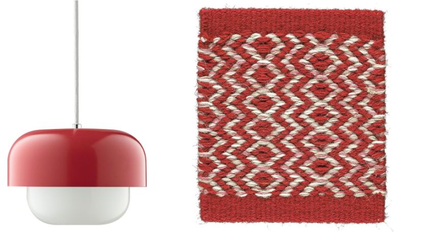 Dobre zestawienie: czerwień i biel we wnętrzu