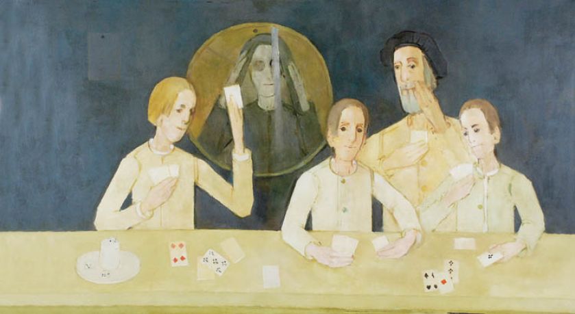 Kiejstut Bereźnicki, Grający w karty , 2004 r., Rempex.