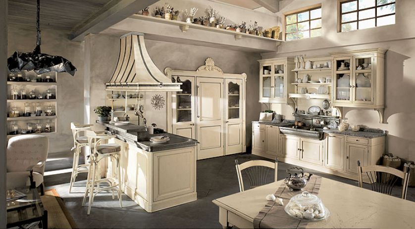 Stalowy, stylizowany zlewozmywak idealny do kuchni angielskiej. marchi group