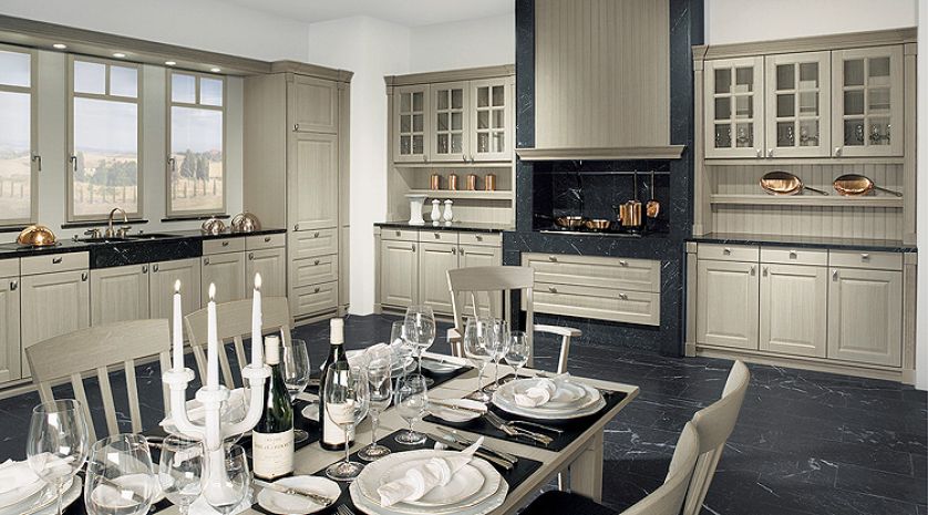 Klasyka bez zbędnych ozdób: model Palladio, kolor wykończenia: antyczna biel, Allmilmoe