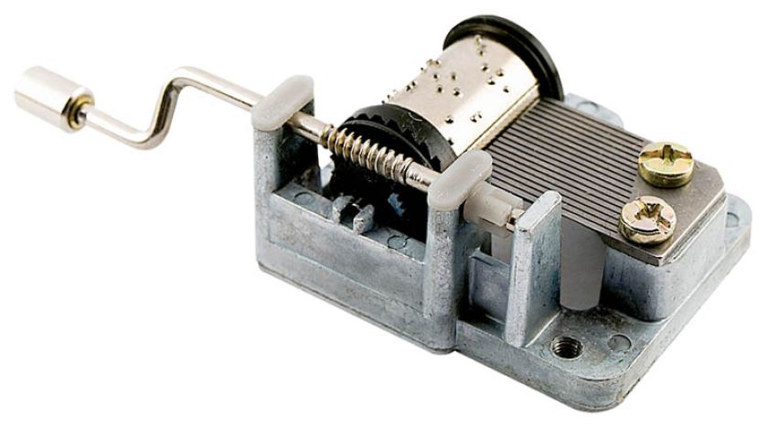 Mechanizm pozytywki, ALAMY/BE W. Melodie z pozytywki