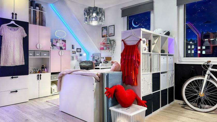 jak podzielić pokój nastolatków