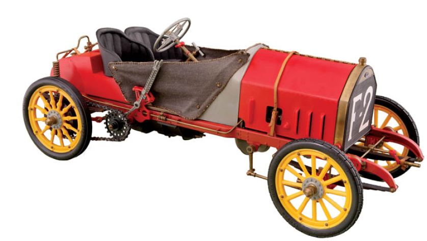 Fiat F-2, 1907 r. Pan samochód i samochodziki