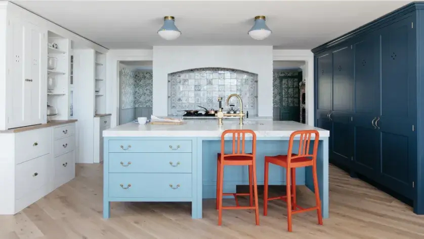 niebieska kuchnia