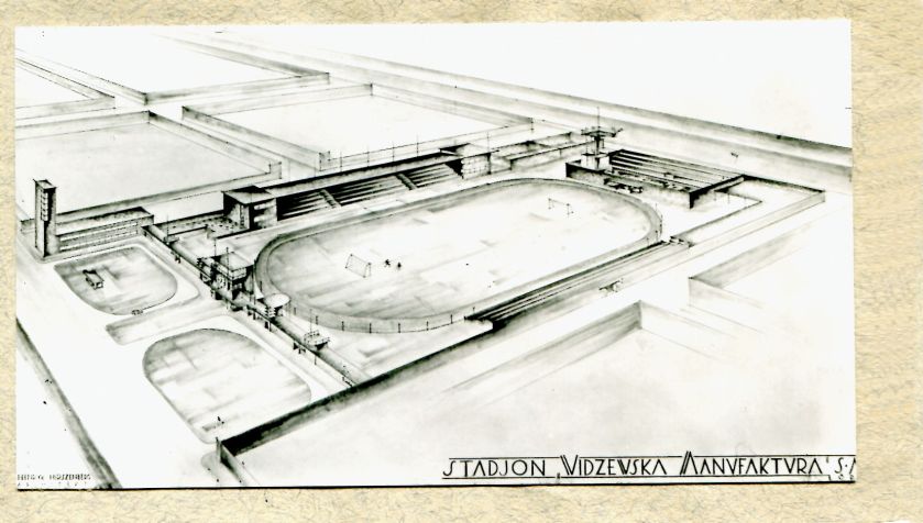 Henryk Hirszenberg, projekt stadionu Widzewska Manufaktura.