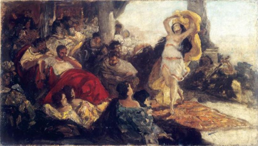 Maurycy Gottlieb Taniec Salome , 1879 r., Muzeum Narodowe w Kielcach