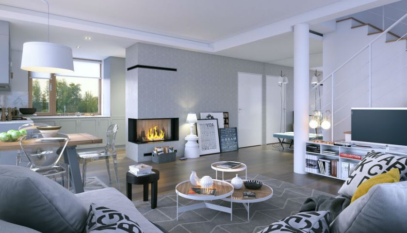 Pomysły na urządzenie małego domu. Projekty i aranżacje