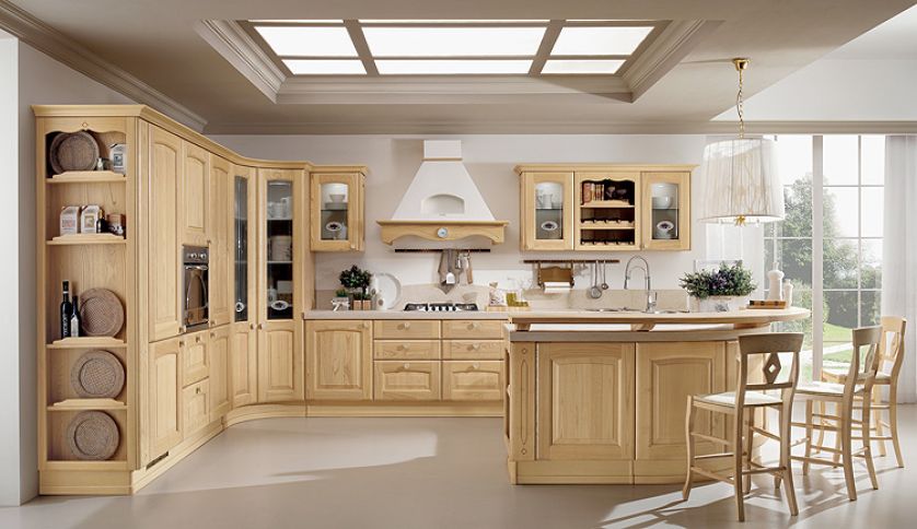 Kuchnia w stylu rustykalnym też wymaga nowoczesnego agd.