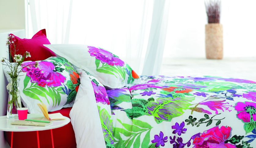 Pościel. Kolekcja Tahity. Zdjęcie: Carré Blanc
