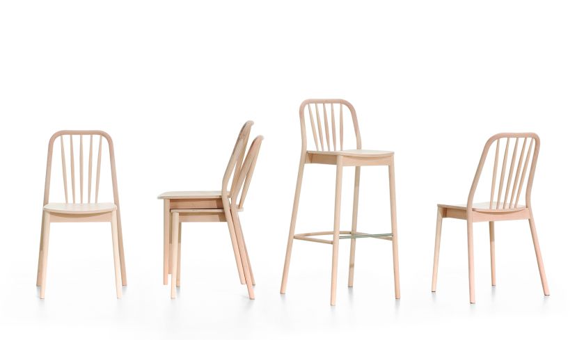 Krzesło Aldo, projekt: Zespół projektowy Husarska Design Studio w składzie- Jadwiga Husarska-Sobina, Magdalena