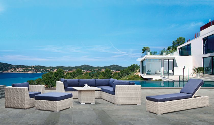 jak urządzić taras na lato, meble i aranżacje