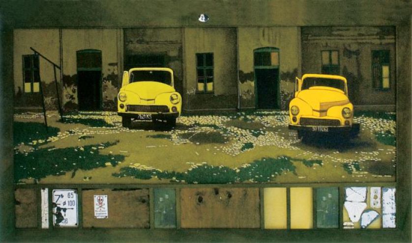 Jacek Rykała Emalia , 2007 r., własność artysty.