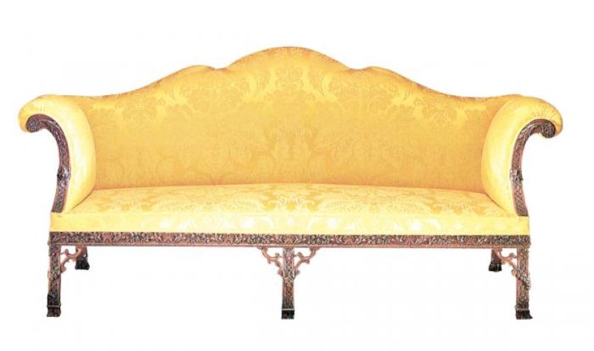 Settee z okresu Jerzego II. Rekamiera i spółka