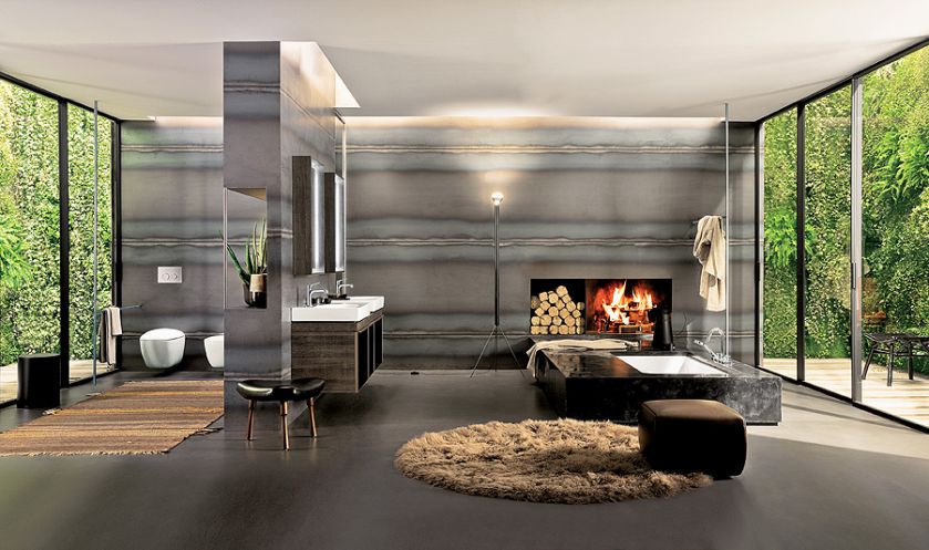 Umywalka Citterio – 1298 zł, w szafce (2899 zł) szuflada z systemem cichego domykania, Keramag.