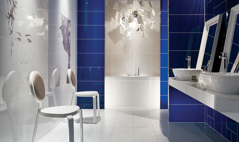 Płytki zaprojektowane przez Macieja Zienia.