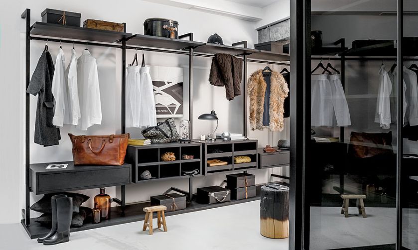 Garderoba nieźle ułożona