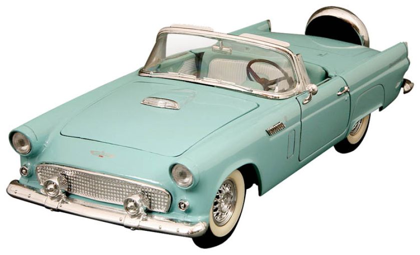 Ford Thunderbird, 1956 r. Pan samochód i samochodziki