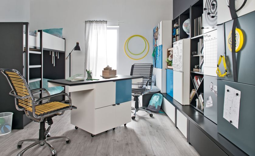 aranżacja pokoju młodzieżowego