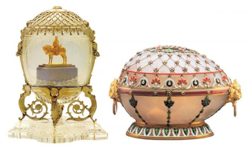 Aleksander II na koniu , 1919 r. Renesansowe jajko , prezent Marii Fiodorowny dla