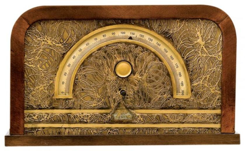 Odbiornik Siemensa S 31 AW z metalową płytą przednią, 1931/32 r., KOLEKCJA HENRYKA BEREZOWSKIEGO