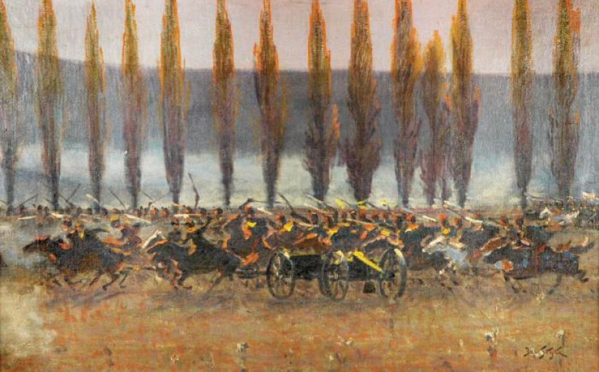 Jan Styka- Szarża , cs 39 000 zł, REMPEX