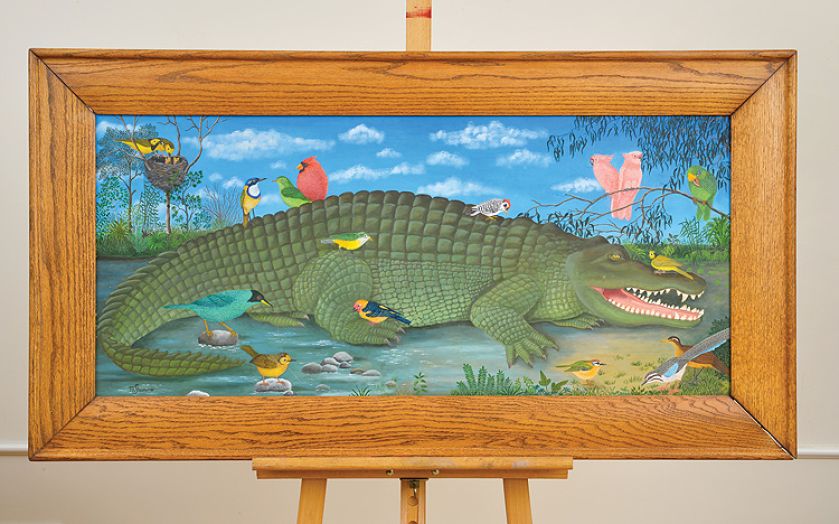 Krokodyl , 2002 r. Magdalena Shummer