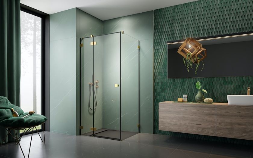 projekty łazienek z prysznicem