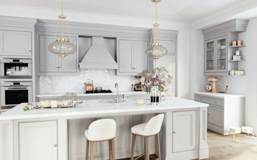 Meble kuchenne w stylu francuskim