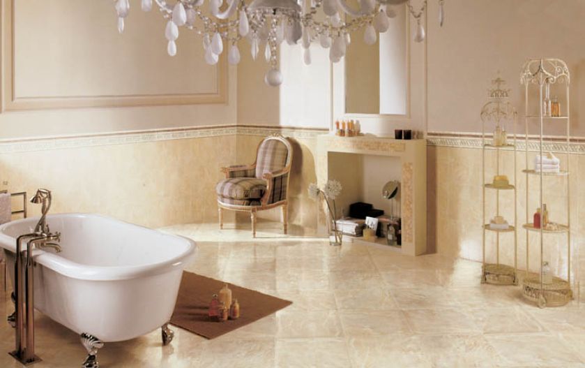 Seria Liberty inspirowana polerowanym onyksem. Ceny płytek - 150 zł/m2 i 215 zł/m2. YETI