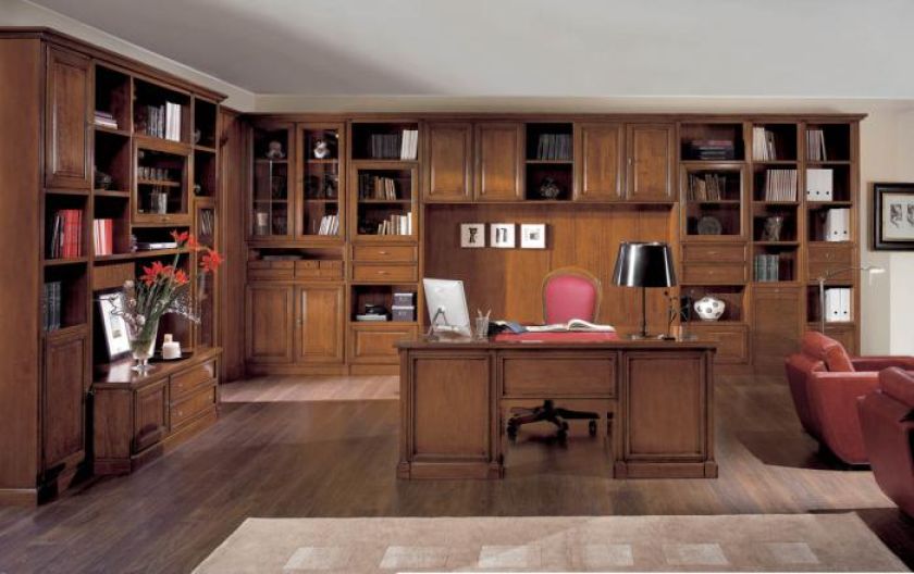 Gabinet Casanova od firmy MAV. Biurko - gwiazda gabinetu