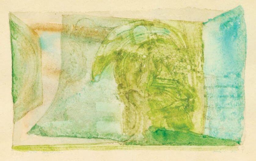 Jerzy Stajuda, Pejzaż , cw 400 zł, OSTOYA