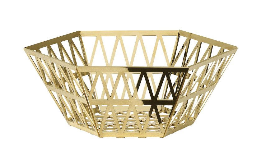 Patera Tip Top Ghidini 1961, polerowany mosiądz, Koku Design