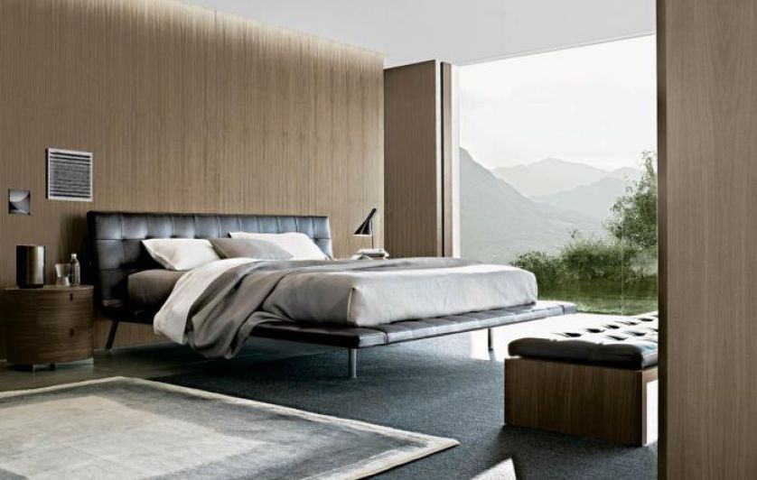 Oryginalnie, bo z materacem na wierzchu - łóżko Onda, tapicerowane skórą, kosztuje od 18 310 zł (w zależności od